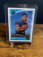 2018 Panini Donruss Rated Rookie Saquon Barkley Giants #306 Football Card. rookie card picture