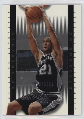 2002-03 SP Authentic SP Specials 983/2000 Tim Duncan #108 HOF 11wa