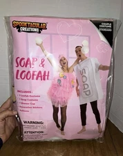 Loofah and Soap Costume, Halloween Couples Costume for Adult