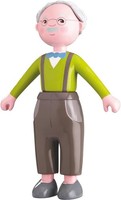Haba 302008 - Little Friends, Opa Kurt - Biegepuppe Spielpuppen