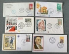 France 1959-1972 - 6 FDC First Day Cover