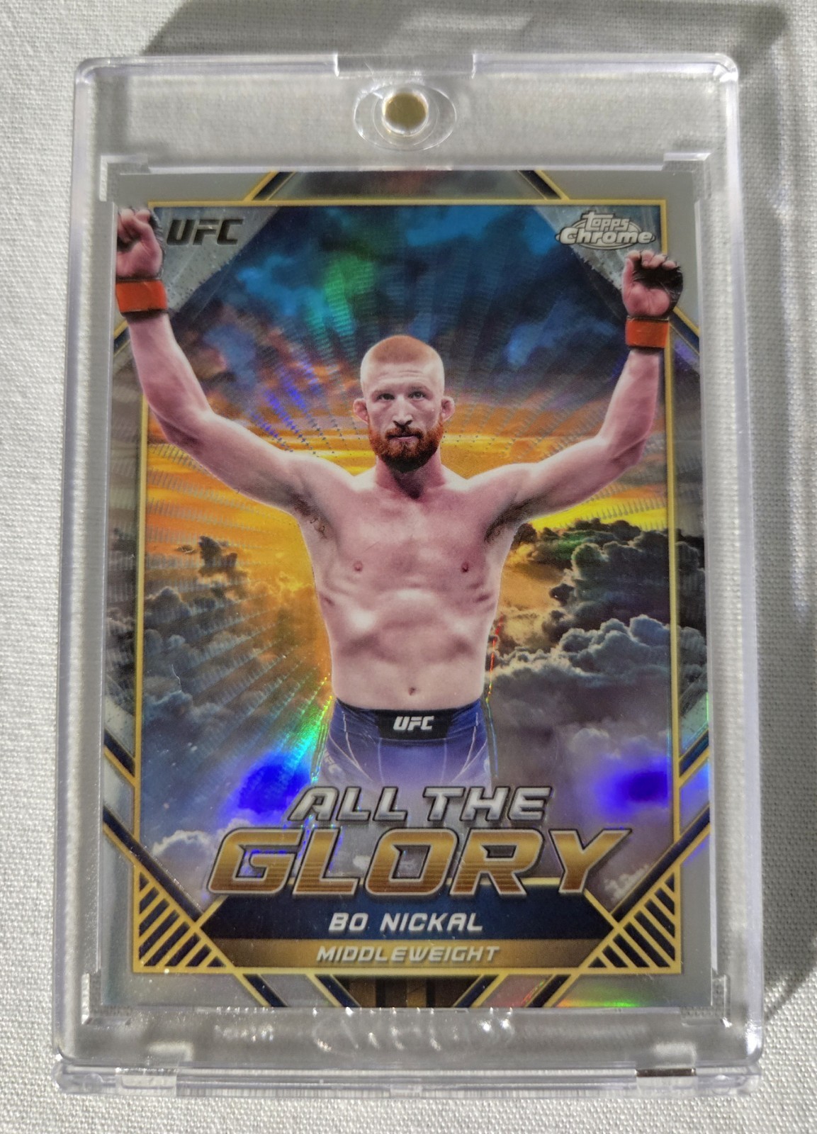 Bo Nickal - All The Glory (SSP CASE HIT) 2024 Topps Chrome UFC