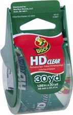 Clear packing tape with dispenser