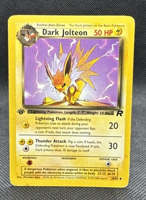 Dark Jolteon 38/82 Team Rocket Regular