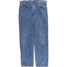 Vintage 1980'S Levi's 20505-0217 Orange Tab Tapered Denim Pants Men's Size 3...