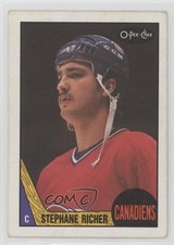 1987-88 O-Pee-Chee Stephane Richer #233 0m8b