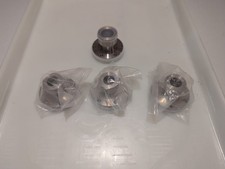 Quick Disconnect, 2.75" Conflat to 0.75" and 1" tube, NEW, LOT OF 4
