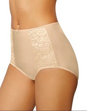 Bali Womens Double Support Brief Beige Nude Size M 6