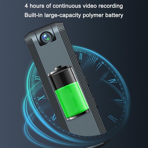 Body Camera Indossabile Visione Notturna DV Action Cam UK W1T9 - Foto 8 di 12
