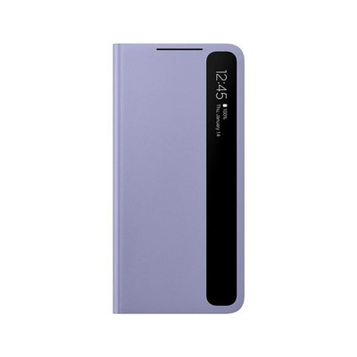 For Samsung S21/S21+S21U Smart View Cover Mirror Flip Leather Case**/