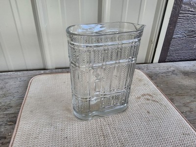 Vintage Ralph Lauren ''Glen Plaid'' Crystal Refridgerator Pitcher