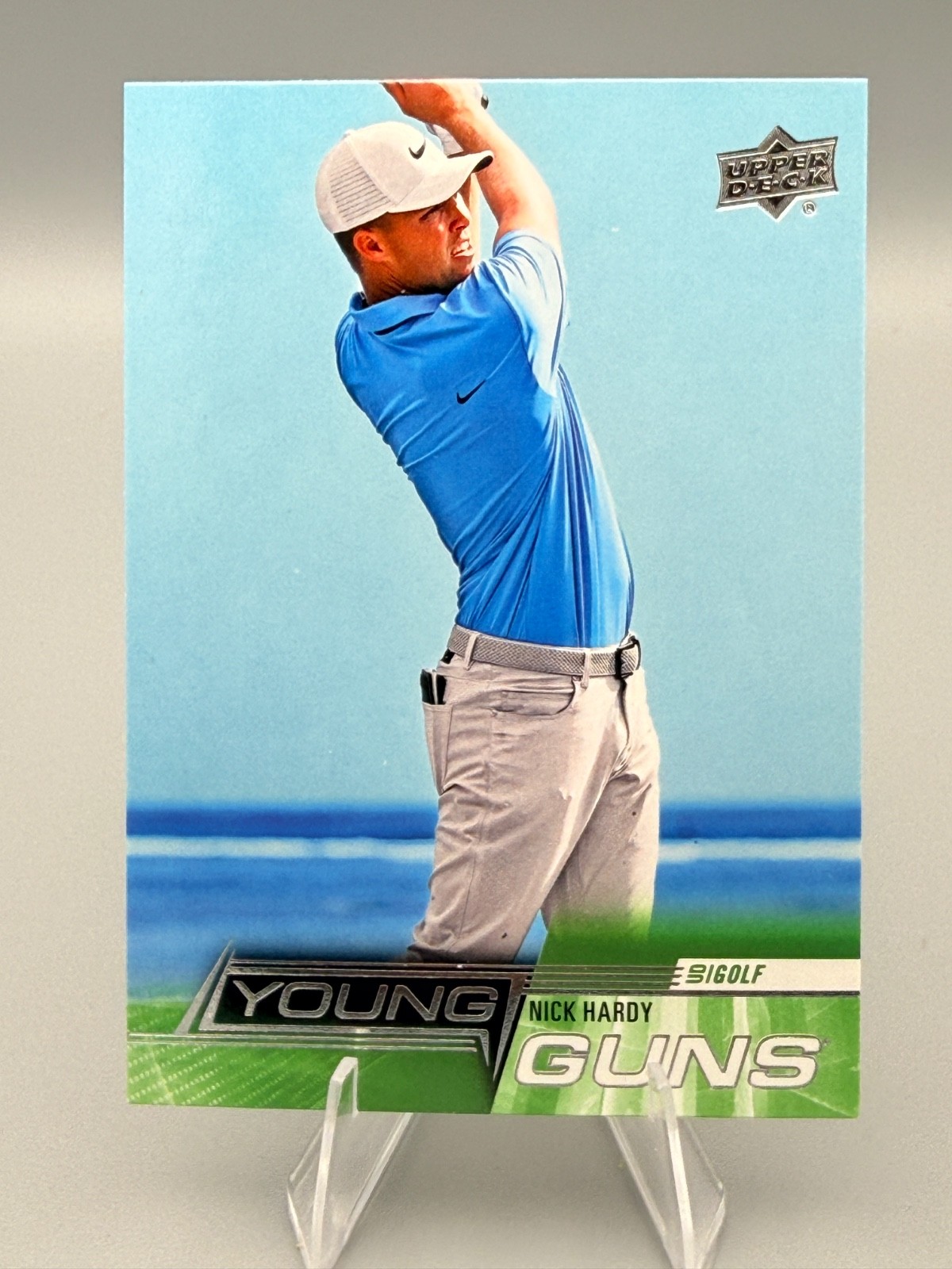 2024 Upper Deck Golf Nick Hardy Young Guns #146 RC