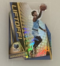 2019-20 Panini Revolution Ja Morant Liftoff! Fractal Rookie RC #7 Grizzlies