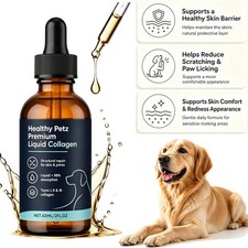 Healthy Petz Premium Liquid Collagen For Dogs, Supplement With Collagen, 60ml