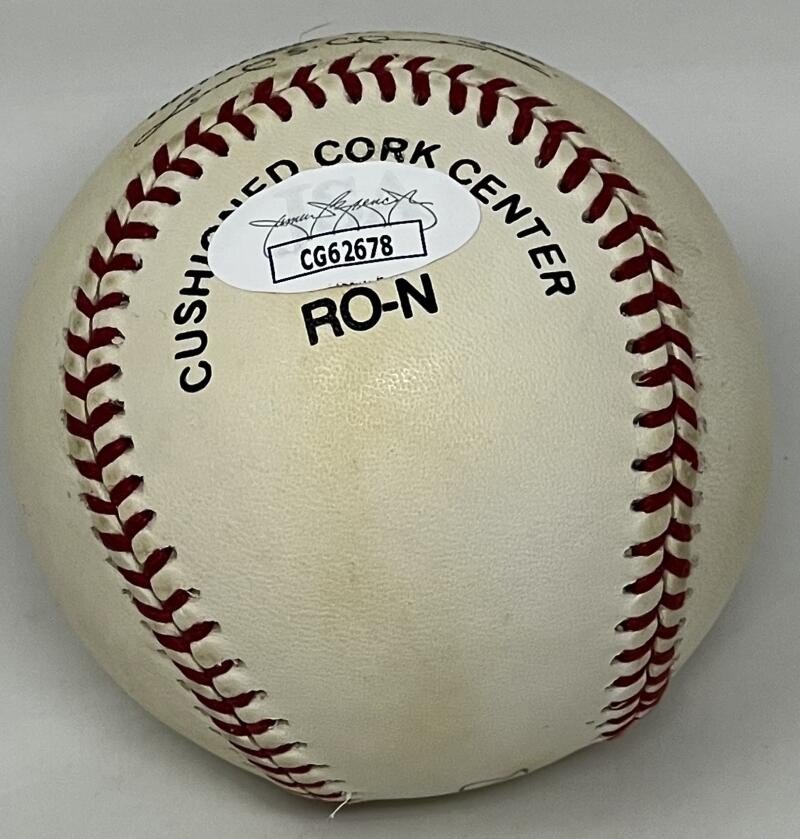 Barry Bonds Autograph Signed Baseball JSA Authentic | eBay