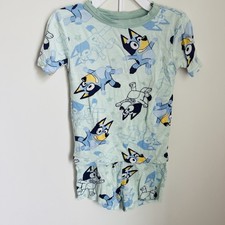Bluey Pajamas Set Size 4T Soft Shorts and Shorts Sleeves Sleepwear