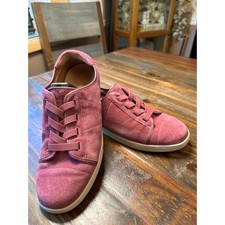 Zapatillas deportivas de gamuza Vionic Jean púrpura baya ortopédicas sin cordones para mujer 11 anchas