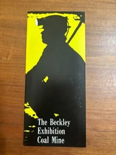 1980's The Beckley Exhibition Coal Mine West Virginia Brochure