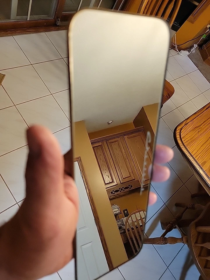 1955 1956 1957 CHEVROLET BEL AIR NOMAD 150 210 ACCESSORY VISOR VANITY MIRROR GM - Image 4 of 4