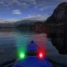4X LED Barca Navigazione Luce for / Yacht / a Motore / Bici Caccia Notte Pesca