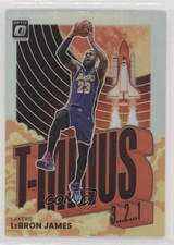 2021-22 Panini Donruss Optic T-Minus 3 2 1 Holo Prizm LeBron James #2 00jz
