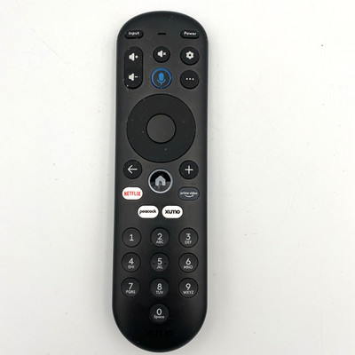 XUMO Black Wireless  Stream Box Voice Remote Control