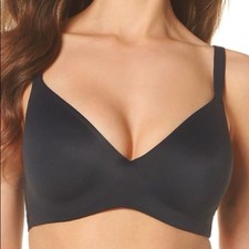 WACOAL 851226 FLAWLESS COMFORT SEAMLESS BRA BLACK 38DDD