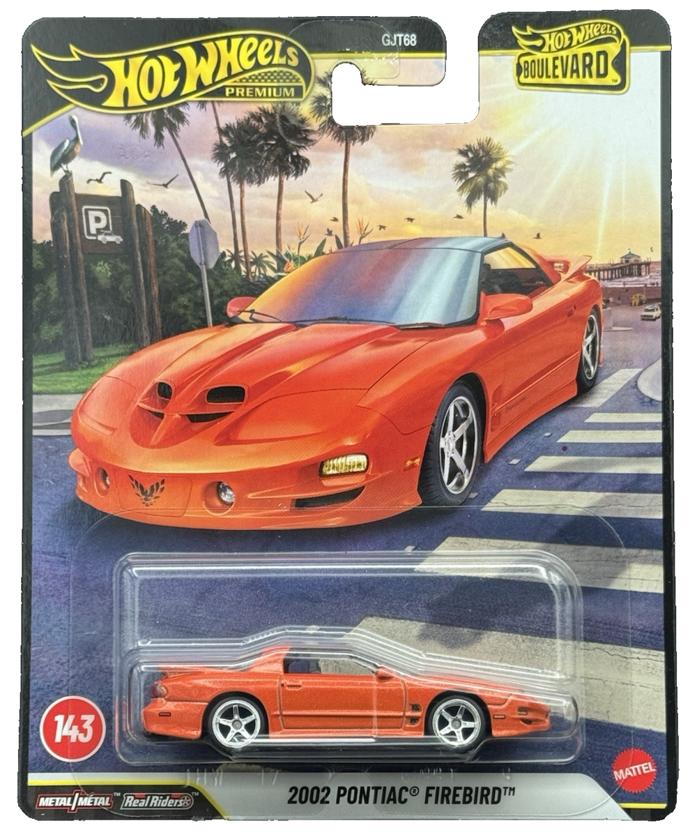 Hot Wheels Premium 2025 Boulevard #143 Orange 2002 Pontiac