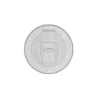 White Electric Power Cord Hatch Cover For RV Travel Trailer Pop Up RV011
