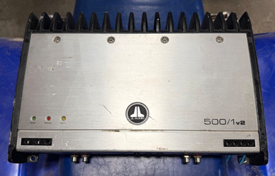 JL Audio Slash v2 Series 500/1 v2 1 channel amplifier 500 watts RMS x 1 at 2 ohm