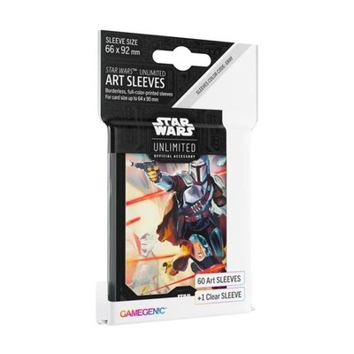 mandalorian card sleeves Star Wars Unlimited