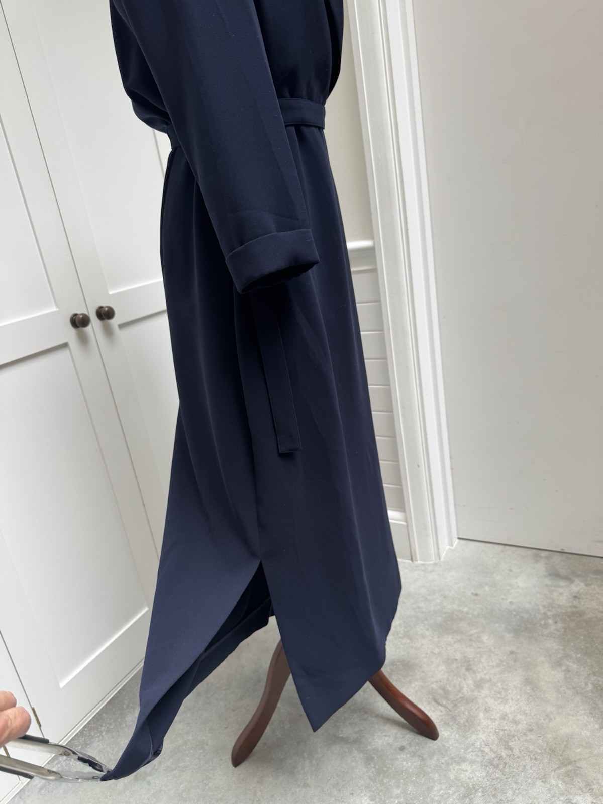 Dr Malo Best Work Dress Ever Navy, Size 14 By LKBennett. Wrap Over RRP £325 image 6