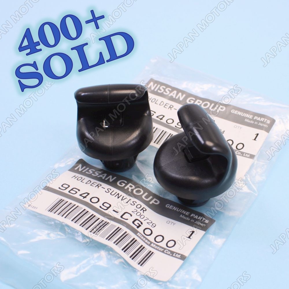 2004-2009 Nissan 350Z Infiniti FX35 Sun Visor Retainer Clip x2