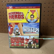Revenge of the Nerds 1 2 & 3 Triple Feature DVDs Robert Carradine