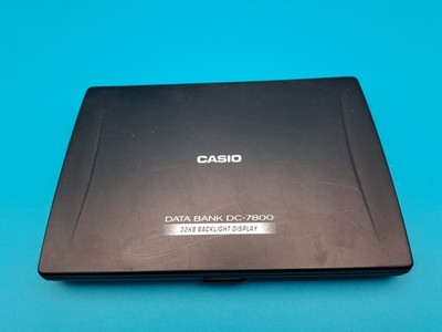 Data Bank Casio DC-7800 32KB Backlight Display getestet gut