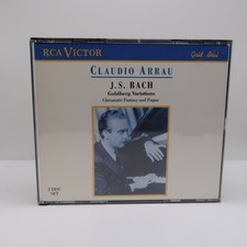 Claudio Arrau – J.S. Bach Goldberg Variations CD 1988 Classical RCA Victor