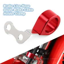 Front Brake Line Hose Guide Brake Cable Holder Clamp For Honda XR 230 250/L 650L