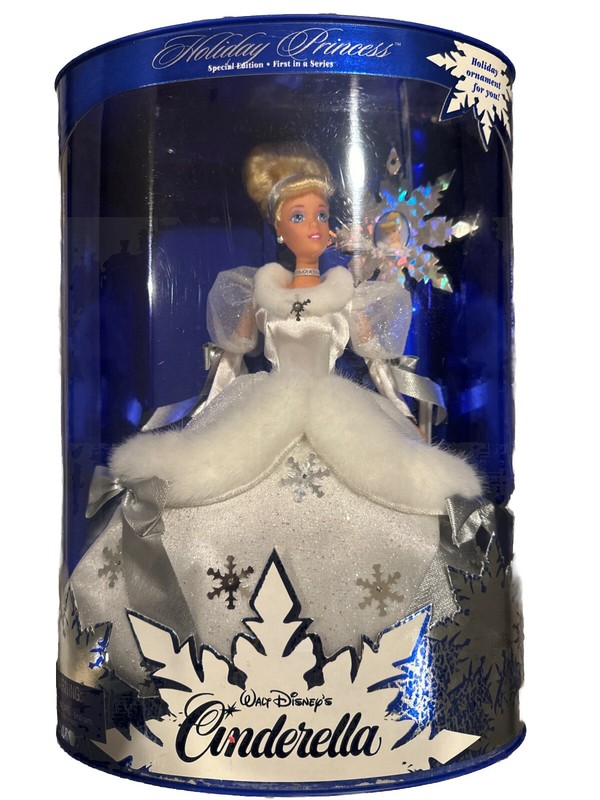 Holiday Princess Walt Disney’s Cinderella Special Edition Barbie 1996 NRFB