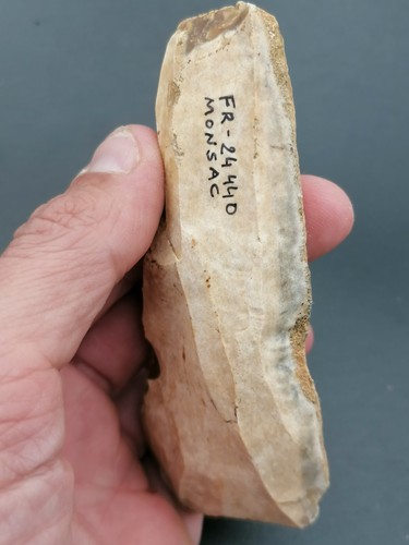 Upper Paleolithic France prob. Aurignacian Beautiful End-Scraper Knife Dordogne - Picture 15 of 16