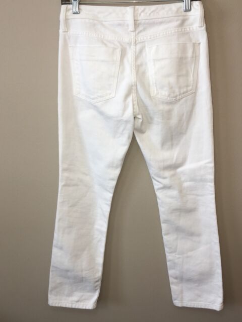 Banana Republic Skinny White Jeans Womens Rn 54023 Women’s Size 26S | eBay