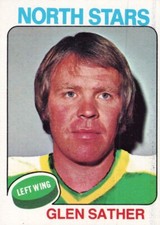 1975-76 Topps - #222 Glen Sather