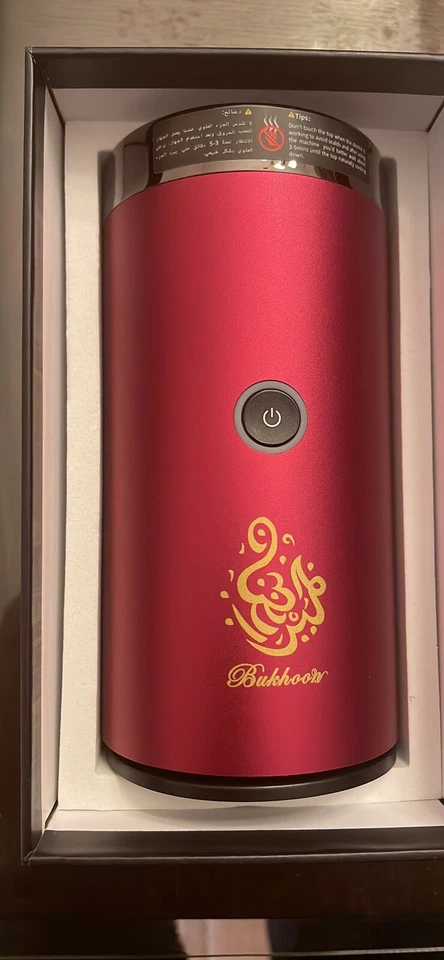 Quemador bukhoor de incienso eléctrico portátil para uso doméstico y automovilístico Foto 2 de 4