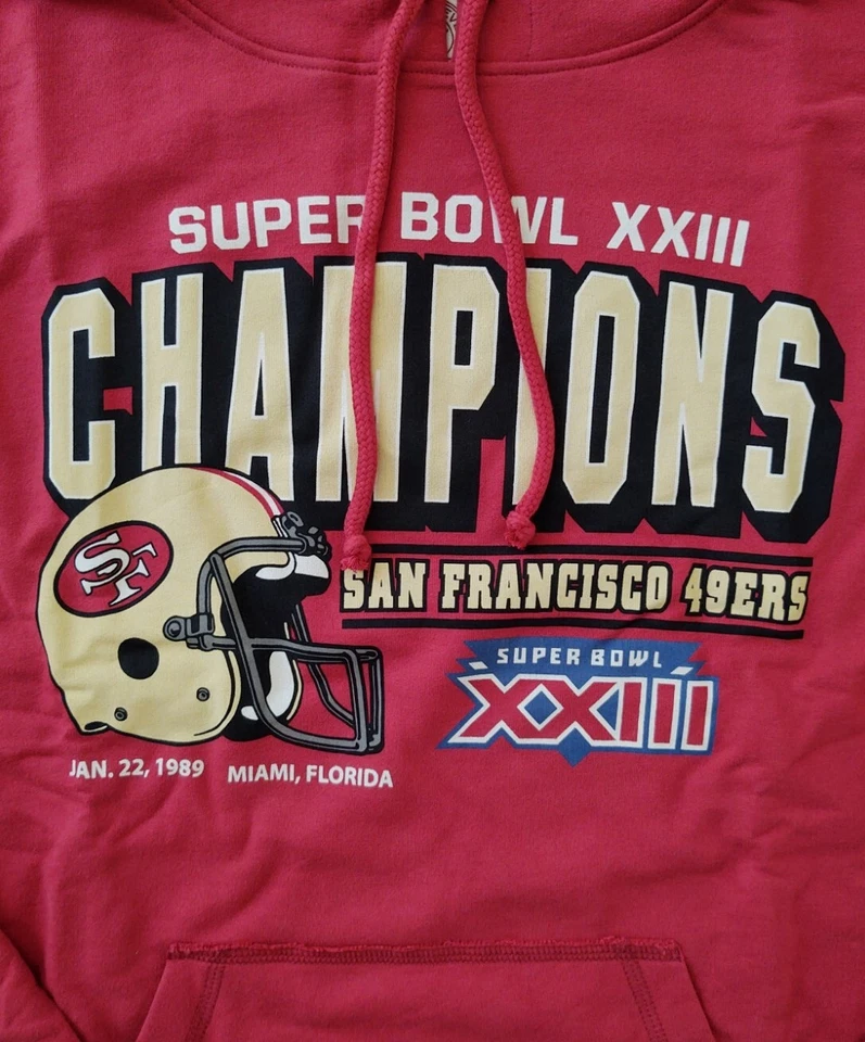 San Francisco 49ers Sudadera con Capucha '47 Retro Super Bowl XXIII Campeones  Foto 3 de 4