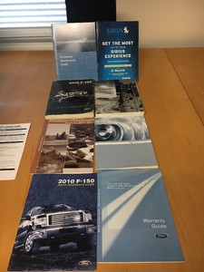 Details About 2010 Ford F150 Owners Manuals Complete Set With Navi Book