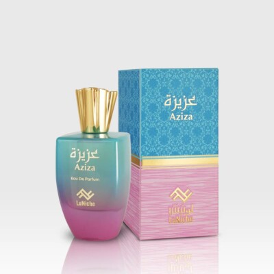 Luniche Aziza Eau de Parfum 3.4 oz   Arabic Perfume for Women & Men   Unisex