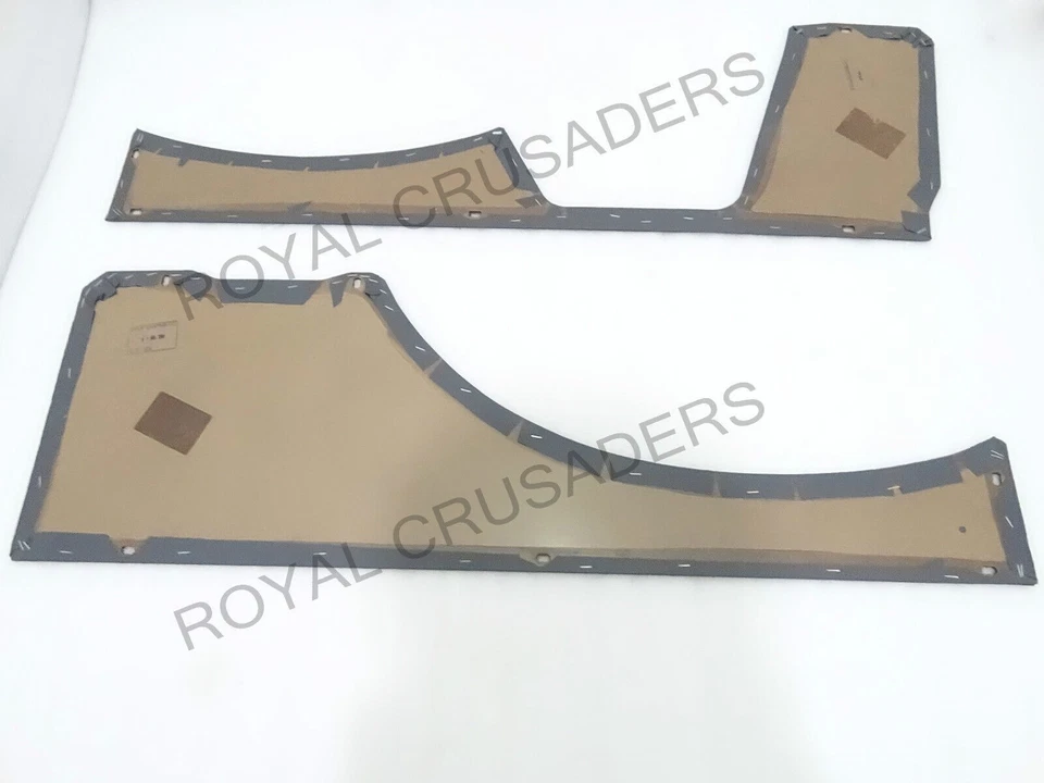 For SUZUKI SAMURAI GYPSY HARDTOP REAR INSIDE DOOR PANEL GREY VINYL #G116 (C1922) - Image 3 of 3