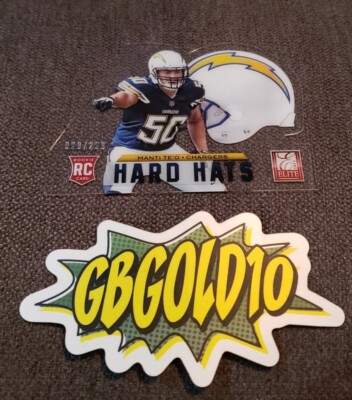 2013 Panini Elite Rookie Hard Hats /299 Manti Te'o #31 Rookie RC | eBay