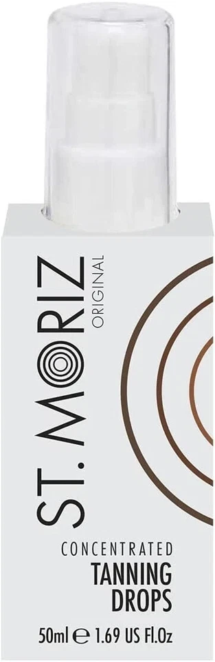 ST. MORIZ St Moriz Original Concentrated Tanning Drops Add 1-3 Bronzing Drops to Skin Car