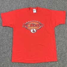 Vintage 90s Pro Player Adult Large Made in USA NC State Wolfpack T Shirt