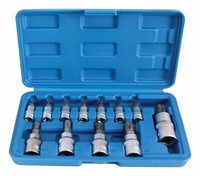 SteckschlüSsel Bit Bitbox Werkzeug NüSse Innen Torx Stirnlochbohrung 1/4 3/8 1/2